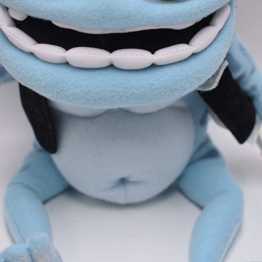 2005 The Annoying Thing 9" Plush Crazy Frog Biker W/Sound - Tested Works - Picture 8 of 16